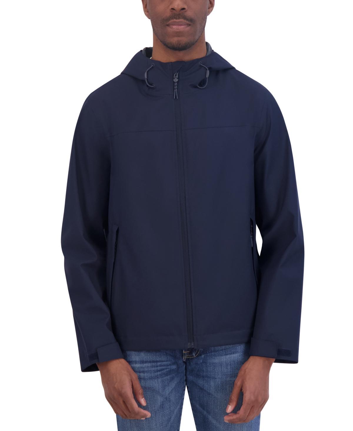 Nautica Mens Packable Full-Zip Hooded Jacket Product Image