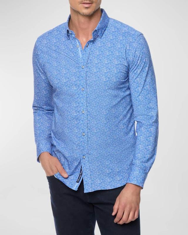 Men's Boden Cotton-Stretch Sport Shirt Product Image