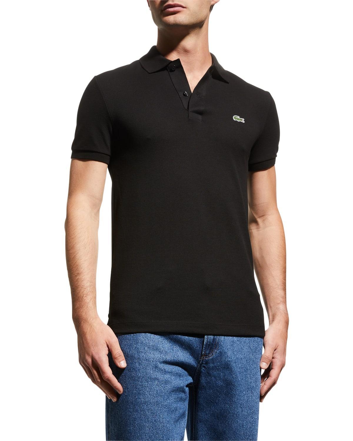 Lacoste Short Sleeve Slim Fit Pique Polo Men's Short Sleeve Pullover Product Image