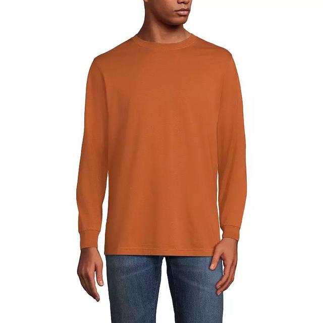 Mens Lands End Super-T Long Sleeve T-Shirt Product Image