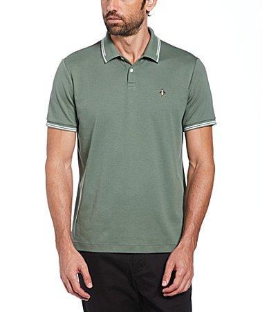 Original Penguin Interlock Tipped Short Sleeve Polo Shirt Product Image