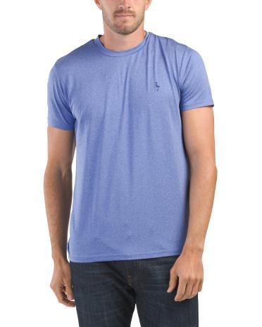 Melange Performance T-Shirt for Men | Polyester/Spandex Product Image