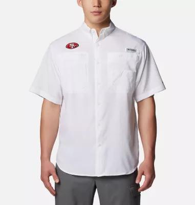 Columbia Men's PFG Tamiami Short Sleeve Shirt - San Francisco 49ers- Product Image