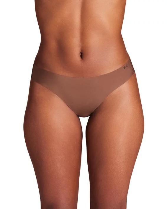 Womens UA Pure Stretch 3-Pack No Show Thong Product Image