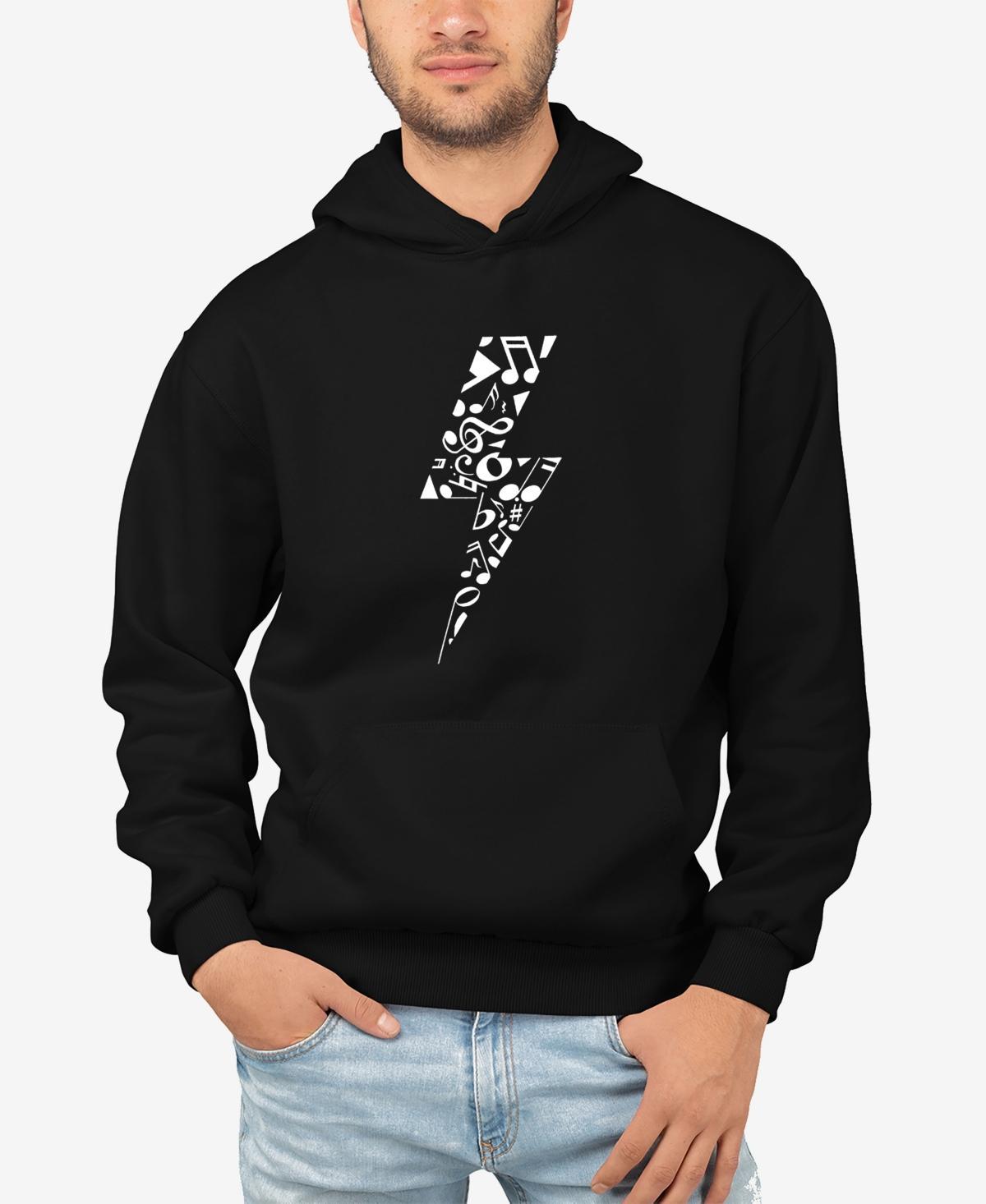 La Pop Art Cat Tail Hearts - Mens Word Art Hooded Sweatshirt Product Image