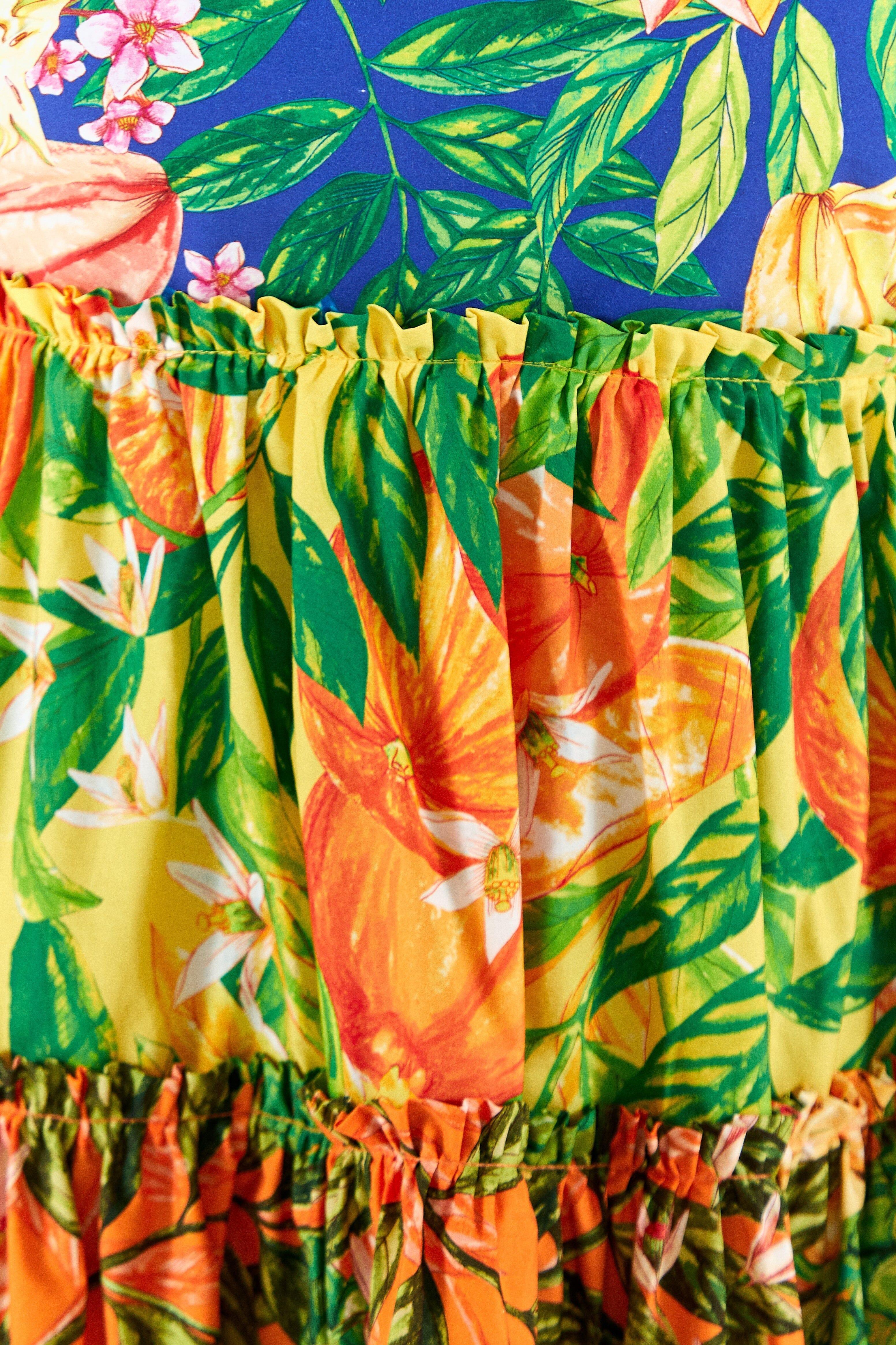 Caipirinha Tiered Mini Dress Product Image