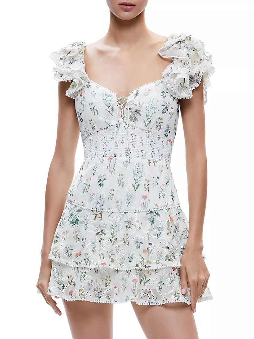 Hartford Floral Eyelet Romper Product Image