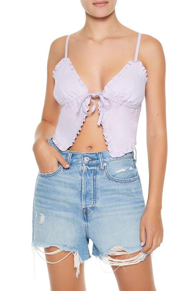 Split-Hem Cropped Cami | Forever 21 Product Image