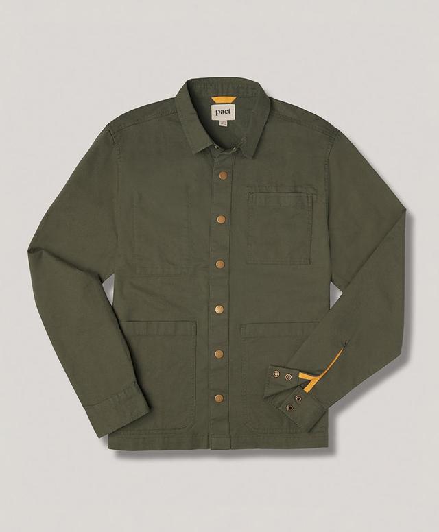 Mens Woven Twill Field Jacket M Product Image