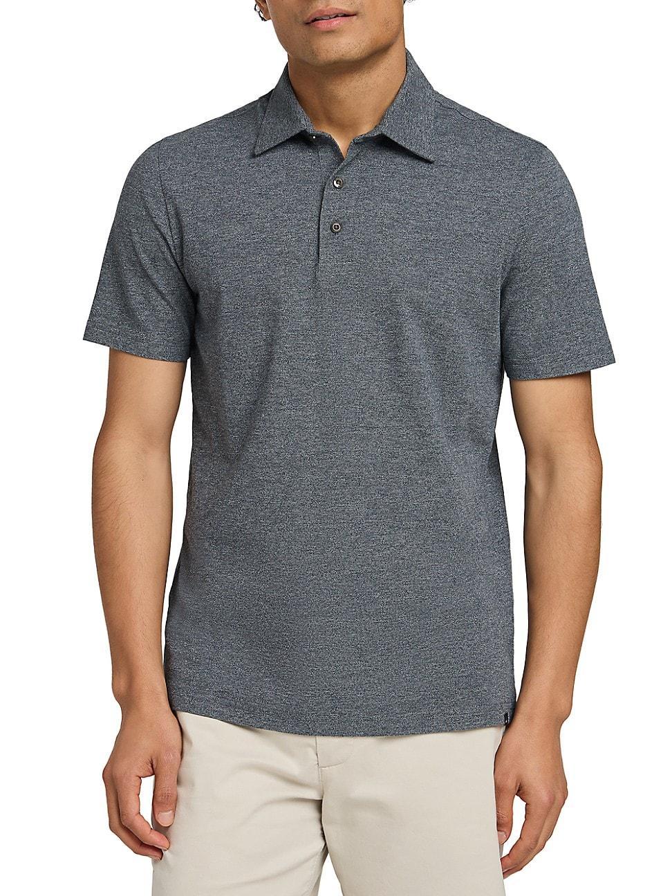 Faherty SS Movement Pique Polo (Pure ) Men's Clothing Product Image