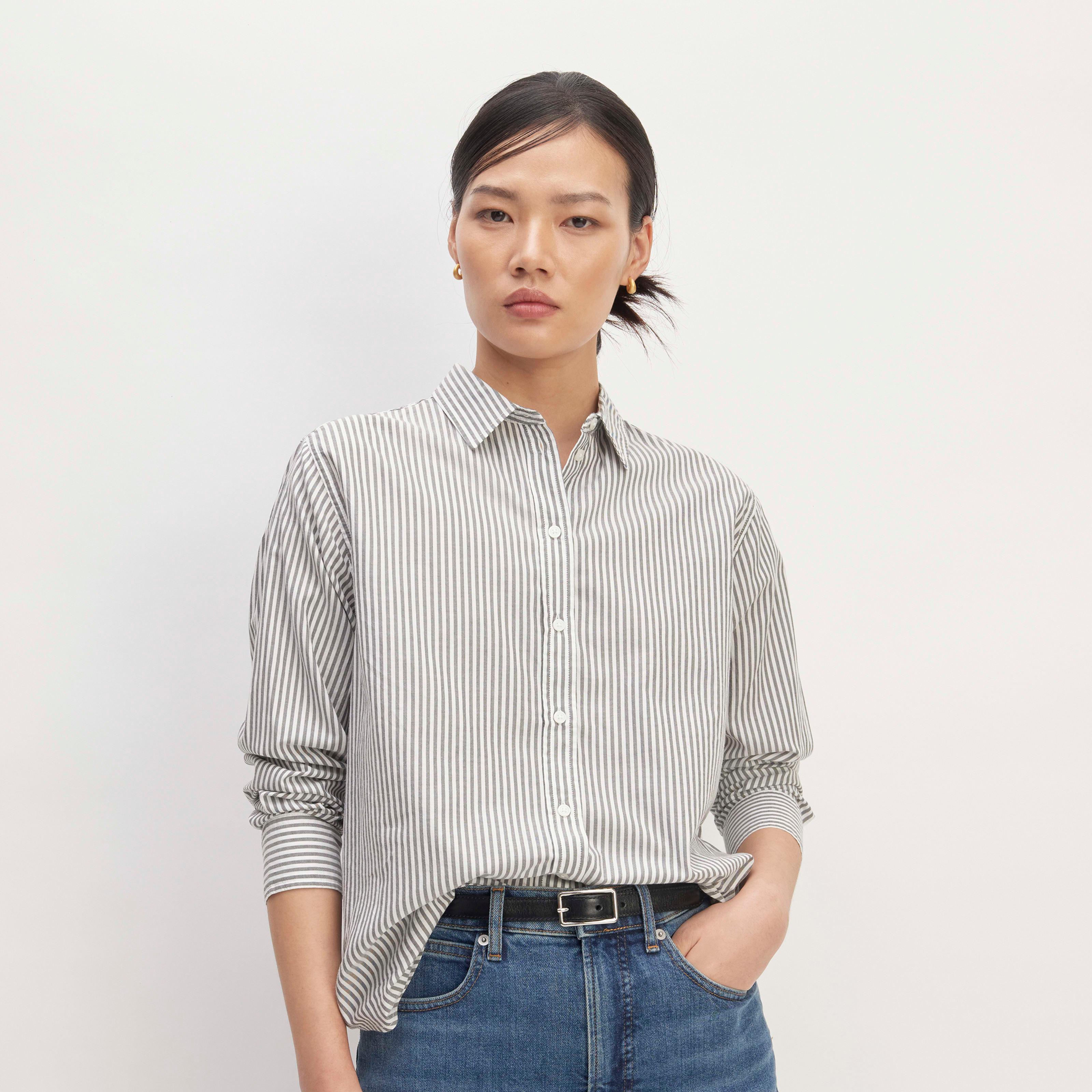 Womens Silky Cotton Relaxed Shirt by Everlane Product Image