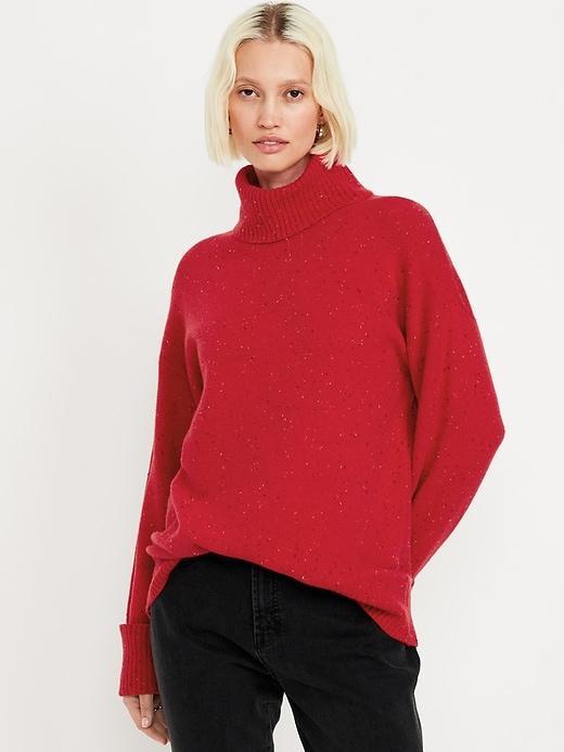 SoSoft Turtleneck Tunic Sweater Product Image