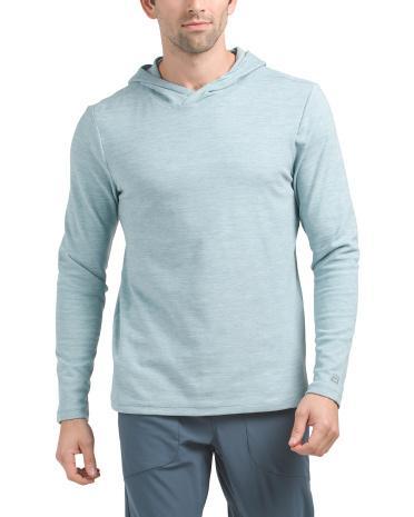 Long Sleeve Hoodie for Men | Polyester/Spandex Product Image