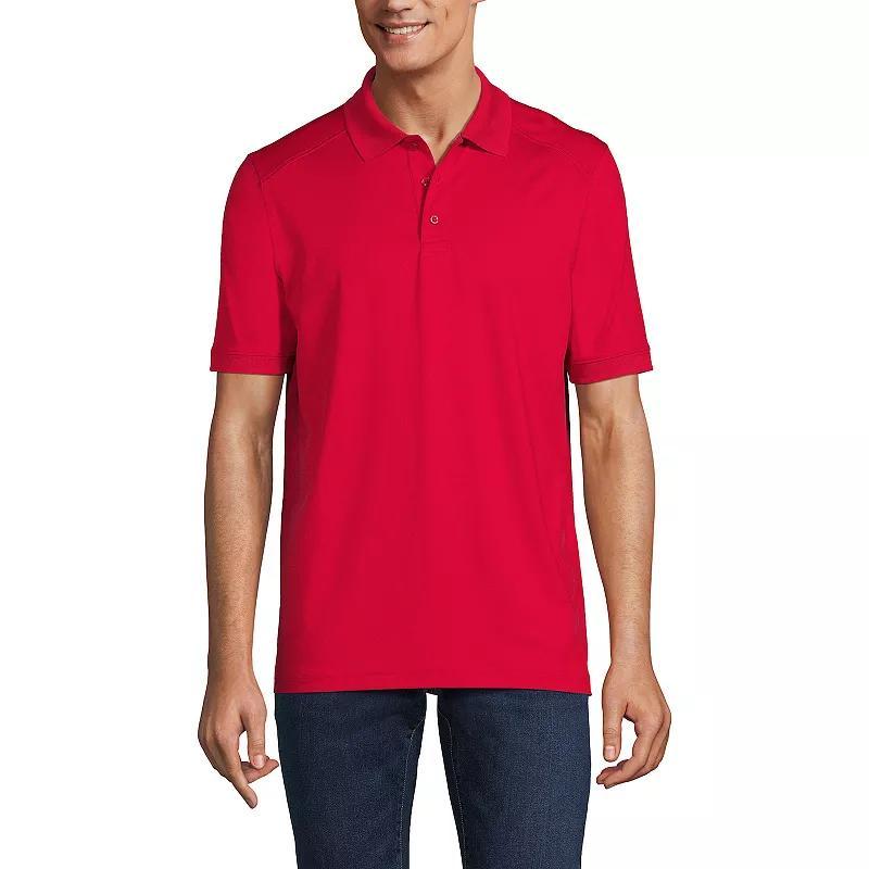 Mens Lands End Short Sleeve Rapid-Dry Active Polo Shirt Product Image