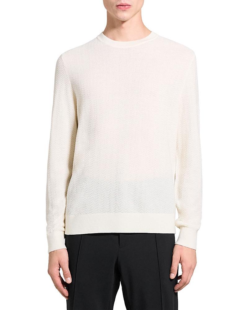 Theory Novo Merino Wool Blend Crewneck Sweater Product Image