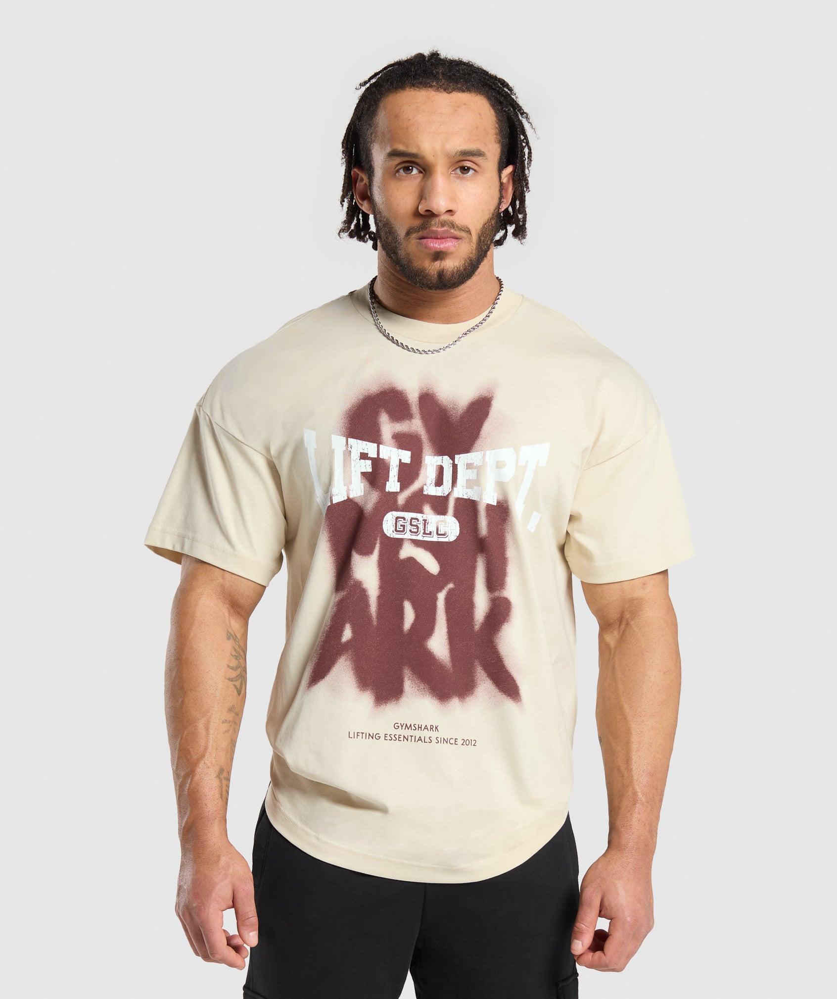 Lifting Dept Graffiti T-Shirt Product Image