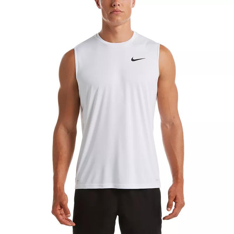 Mens Nike Dri-FIT UPF 40+ Essential Sleeveless Hydroguard Swim Tee Product Image