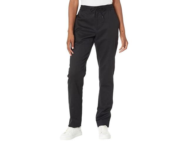 Vince Cotton Twill Pull-On Pants (Black) Men's Casual Pants Product Image