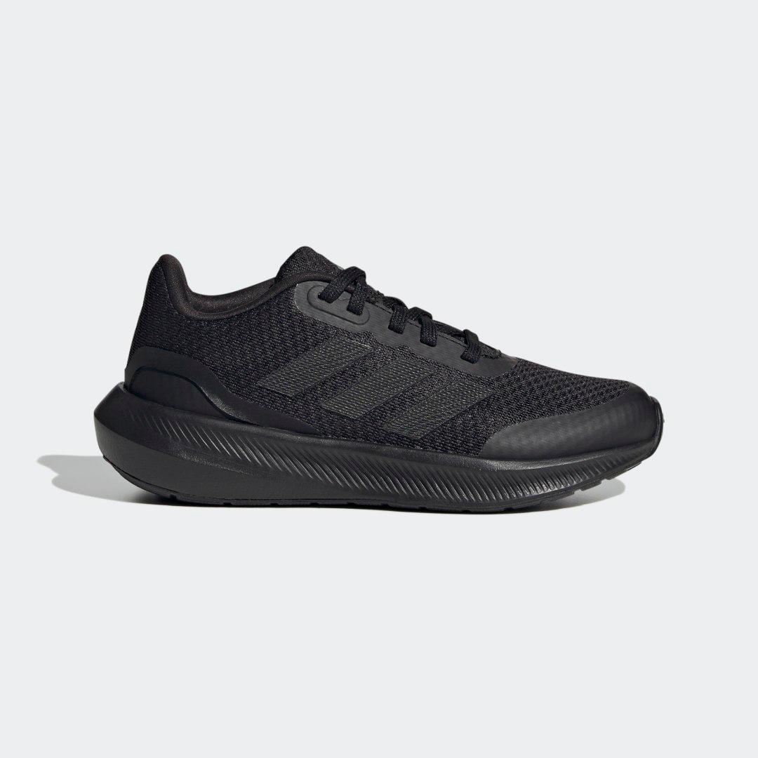 adidas Falcon 3 Sport Lace Shoes Grey Six 1.5 Kids Product Image