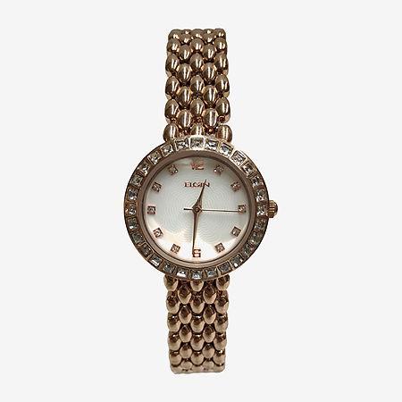 Elgin Womens Rose Goldtone Bracelet Watch Eg17009rg, One Size Product Image