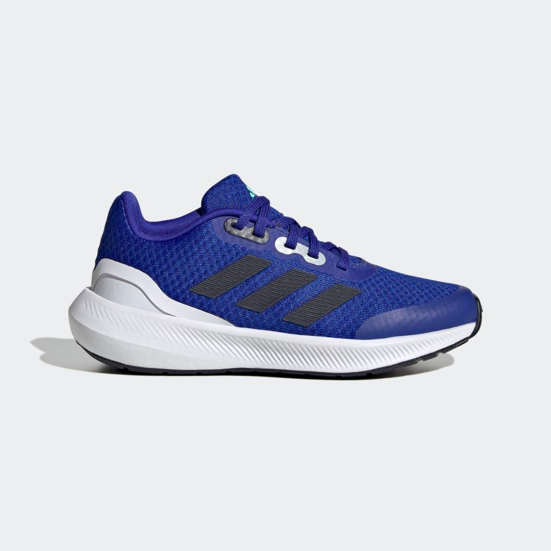 adidas Falcon 3 Sport Lace Shoes Grey Six 1.5 Kids Product Image