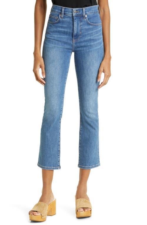 Veronica Beard Carly High Waist Crop Kick Flare Jeans Product Image