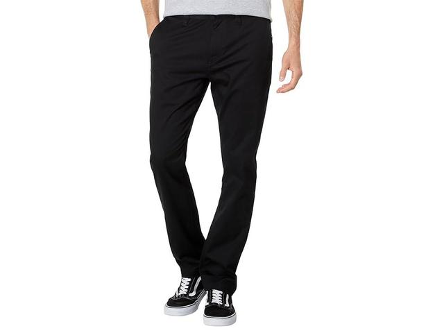 Volcom Frickin Slim Stretch Chino Pants (Black 1) Men's Casual Pants Product Image