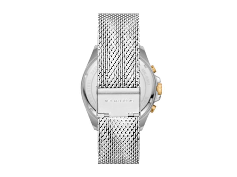 Michael Kors MK8961 - Brecken Chronograph Watch (Silver) Watches Product Image
