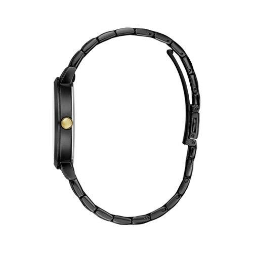 Womens Caravelle Black IP Steel Bracelet Watch - 45L181 Product Image
